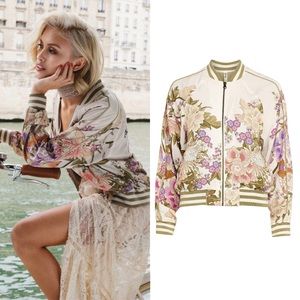 New Spell The Gyspy Spell Blue Skies Bomber Cream